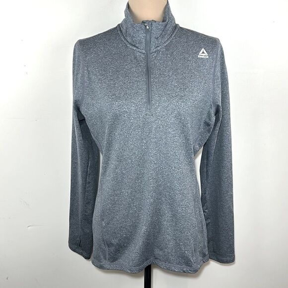 Reebok long sleeve workout pullover size large - Picture 1 of 12